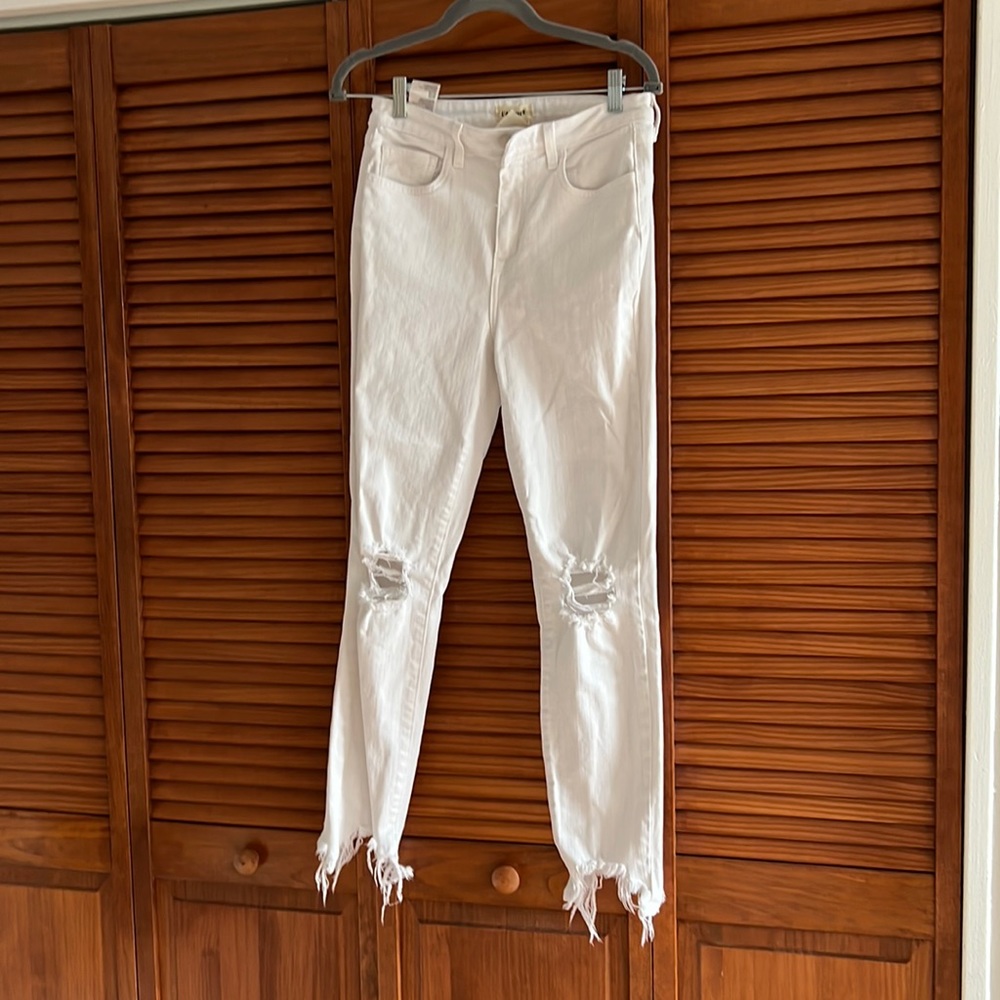 EUC L’AGENCE HIGH LINE jeans in Blanc. Size 27.